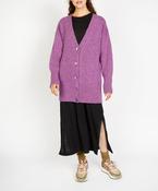 Cumberland Oversized Cardigan Orchid