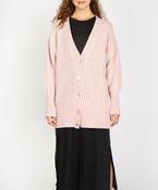 Cumberland Oversized Cardigan Pink Mist