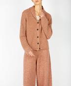 The Robin Merino Shawl Cardigan Cedar Marl
