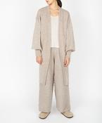 Raven Jersey Cardigan Eggshell