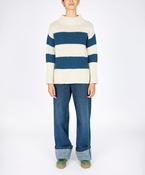 Arna Stripe Funnel Neck Chalkstone image