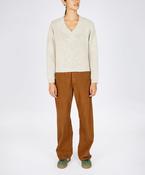 Kayla V-Neck Chalkstone