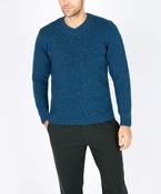 Kilbride V Neck Sweater Ink Marl image