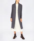 'Rathnew' textured Coatigan Steel Marl