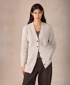 The 'Frankie' Boyfriend Cardigan Chalkstone
