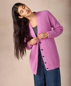 The 'Frankie' Boyfriend Cardigan Heather
