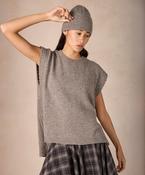 The 'Orla' Cable Vest Rocky Ground