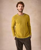 The Newstone Cashmere Crew Neck Jumper Lichen