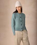 The 'Cassia' Cardigan Ocean Mist image