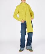 Luxe Ribbed Scarf Buttercup