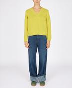 Kayla V-Neck Buttercup image