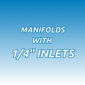 (1/4" Inlets) Aluminium Manifolds