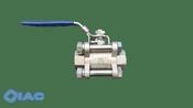 PROFEC 3-PC BALL VALVE 316 1/2" FEMALE THREAD 70BAR CODE: 0090953 image