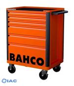 BAHCO 1472K6 – 26″ E72 STORAGE HUB TOOL TROLLEY WITH 6 DRAWERS ORANGE 693 MM X 510 MM X 955 MM image