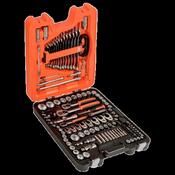 Bahco S138 138-Piece Socket &amp; Wrench Set – 1/4", 3/8" &amp; 1/2" Drive