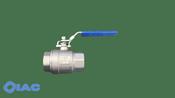 PROFEC 2-PC BALL VALVE 316 1" FEMALE THREAD 70BAR CODE: 0090944 image