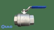 PROFEC 2-PC BALL VALVE 316 2" FEMALE THREAD 70BAR CODE: 0090947 image
