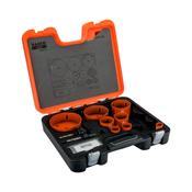 Sandflex® Bi-Metal Hole Saw Set 25 to 114 mm – 12 Pieces