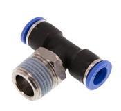 Parallel Male Stud Swivel Branch TeeG3/8" X 12mm APB12-03
