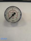 Pressure gauge horizontal 50mm 0-4 bar 1/4" MW450