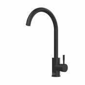 Tivoli Matt Black Kitchen Tap | Single Lever Mixer image