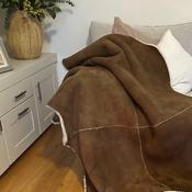 Double Faced Shearling Throw image