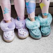 Kids Cosy Sheepskin Slippers image