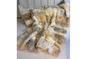 Large Golden Fleece Lambskin Throw image