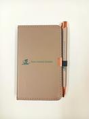 Notebook with pen image