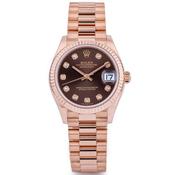 Oyster perpetual datejust hotsell rose gold image