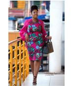 2019 latest ankara hotsell short gown image