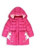 Unicorn puffer hotsell coat image