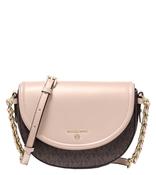 Michael kors half hotsell dome crossbody soft pink image