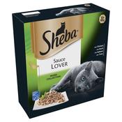 Sheba sauce lover hotsell cat food image