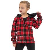 Button up hotsell shirt hoodie image