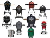 Kamado green hotsell egg grill image