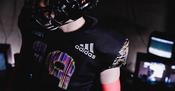 Adidas football hotsell helmet logo image