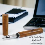 Feadán - Rollerball - in Irish Elm (Chrome)