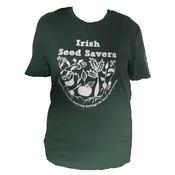Irish Seed Savers Organic Cotton T-Shirts (Bottle Green) image