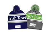 Irish Texel Jacquard Beanie - charcoal