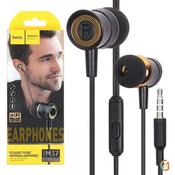 Hoco M37 Hi Fi sound Universal Wired Earphones With Microphone (Black) image