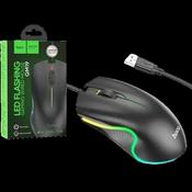 Hoco GM19 LED Luminous Gaming Wired Mouse Black image