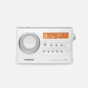 Sangean AM / FM Digital Tuning Radio PR-D4 – White image