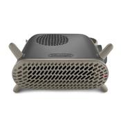 DeLonghi Ceramic Capsule Fit Fan Heater 2400W - Grey | HFS70B24.GY image