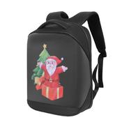 HD Backpack with LED Screen Powerbank Bluetooth -  Black | 034458