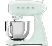 Smeg 50's Style 1000W 10 Speed Stand Mixer - Pastel Green | SMG SMF05PGUK image