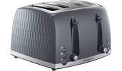 Russell Hobbs Honeycomb 4 Slice Toaster - Grey | 26073 image