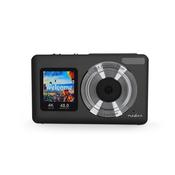 Nedis Dual Screen Digital Camera 4K 30fps with 48MP Photos - Black | 471553 image