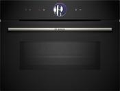 Bosch Series 8, Built-in compact oven with microwave function, 60 x 45 cm - Black | BSH CMG7361B1B image