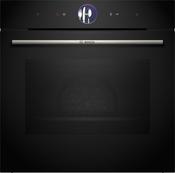 Bosch Series 8, Built-In Oven With Added Steam Function, 60 X 60 Cm - Black | BSH HRG7764B1B